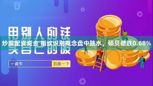 炒股配资资金 指纹识别概念盘中跳水，硕贝德跌0.68%